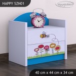 Nočna omarica Happy babies BZZ 06 SZN1